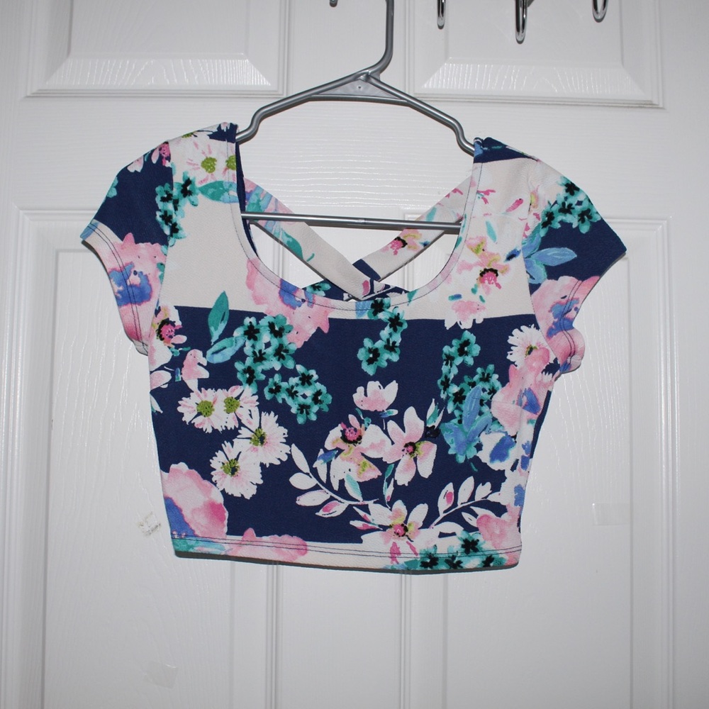 Floral Crop Top
